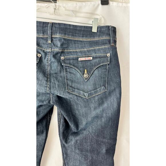 Hudson Collin Flap Skinny Jeans Women’s Size 30 Dark Wash Denim - Picture 16 of 16
